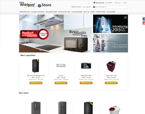 whirlpool e commerce